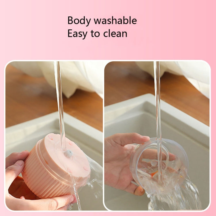 Household Vegetable Cutting Electric USB Garlic Masher Baby Mini Cooking Machine Baby Food Supplement Machine, Style:100ml + 250ml(Pink) - Stirrer & Squeezer by buy2fix | Online Shopping UK | buy2fix