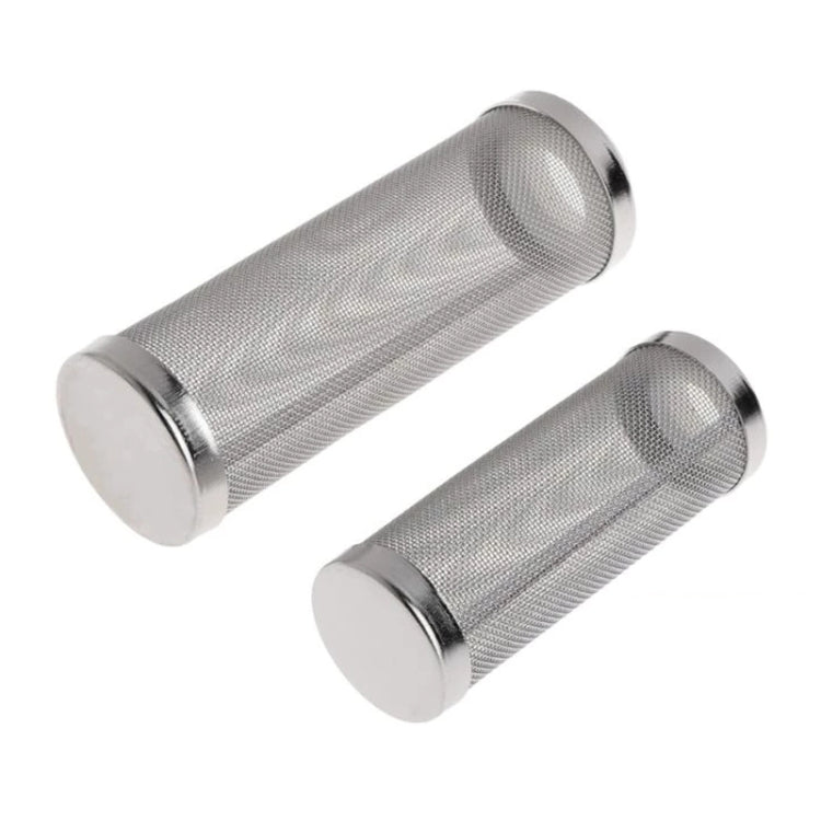 Stainless Steel Water Inlet Protective Cover Fish Tank Aquarium Filter Water Inlet Suction Filter Cover, Specification: Black 16mm - Filters & Accessories by buy2fix | Online Shopping UK | buy2fix