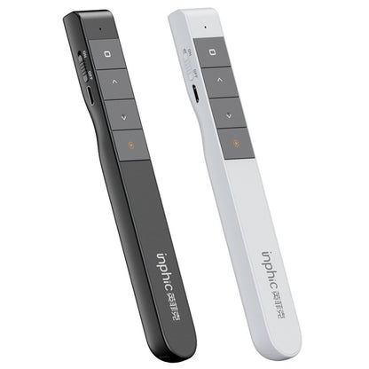 Inphic PL1 Wireless Pointer Laser Remote Control Pen Office PPT Flip Pen Multimedia Projection Red Laser Pen, Colour: Battery Black -  by Inphic | Online Shopping UK | buy2fix
