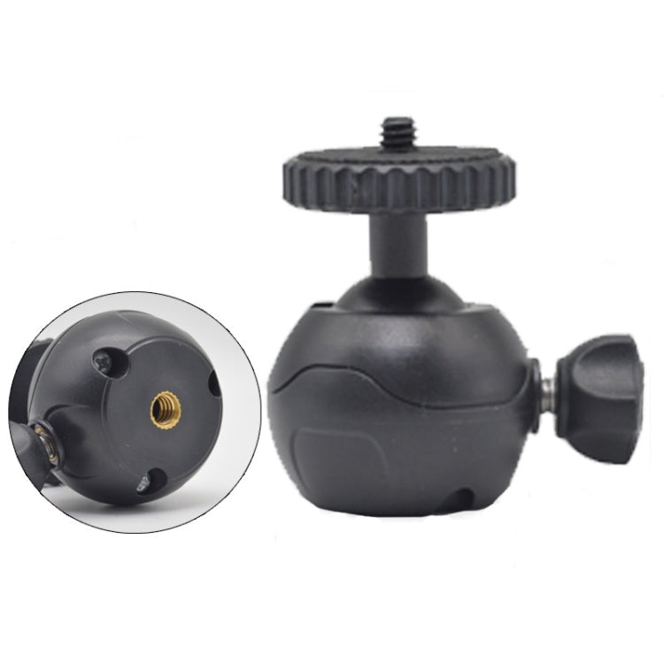 BH-907 Mini Desktop Aluminum Alloy Tripod Mini Ball Head 360 Degree Pan 90 Degree Tilt Tripod by buy2fix
