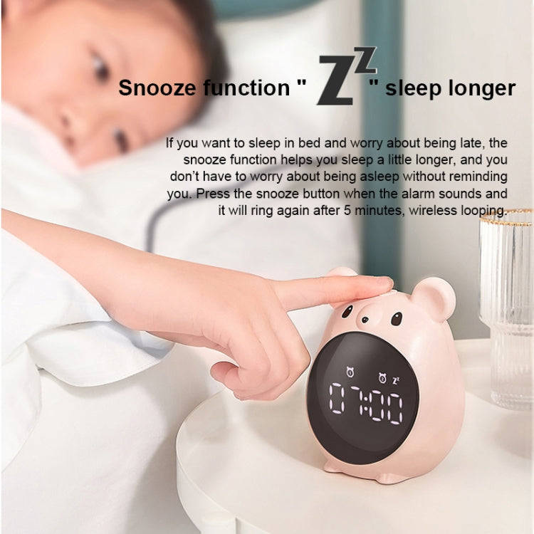 Elf Mouse Alarm Clock Countdown Learning Time Management Student And Child Cartoon Clock(Blue) - Alarm Clocks by buy2fix | Online Shopping UK | buy2fix