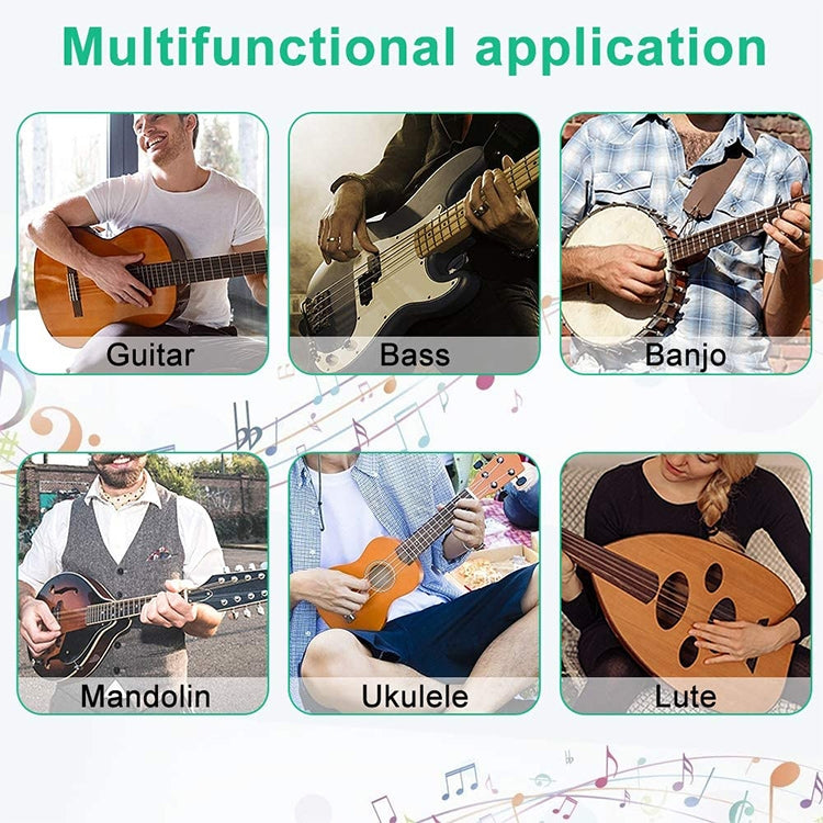 7 Piece Set Guitar String Changing Kit Guitar Repair & Care Tool - Storage Bags by buy2fix | Online Shopping UK | buy2fix