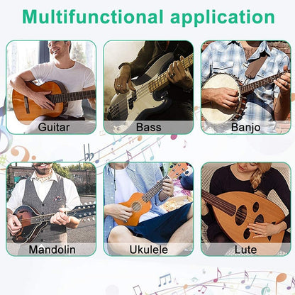 7 Piece Set Guitar String Changing Kit Guitar Repair & Care Tool - Storage Bags by buy2fix | Online Shopping UK | buy2fix