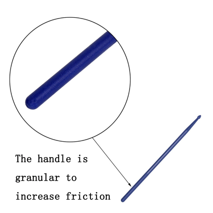 2 PCS Drumsticks Drum Kits Accessories Nylon Drumsticks, Colour: Light Blue - Percussion Accessories by buy2fix | Online Shopping UK | buy2fix