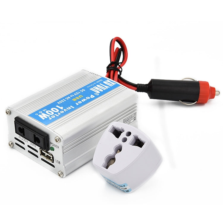 XUYUAN 100W Car Inverter Car Notebook Power Supply with USB, Specification: 12V to 220V -  by XUYUAN | Online Shopping UK | buy2fix