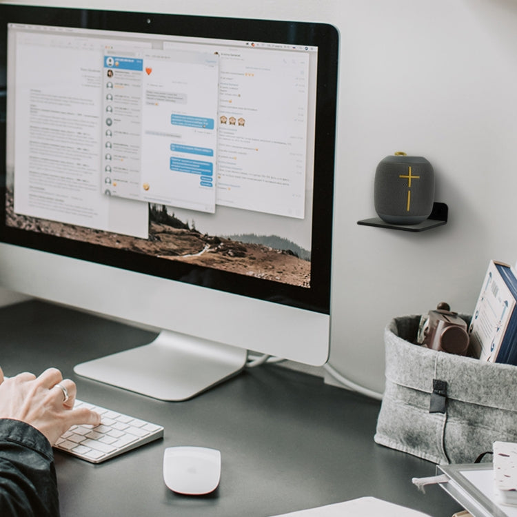 Bluetooth Speaker Wall Storage Bracket Bedside Speaker Phone Charging Bracket(Transparent) - Speaker Bracket by buy2fix | Online Shopping UK | buy2fix