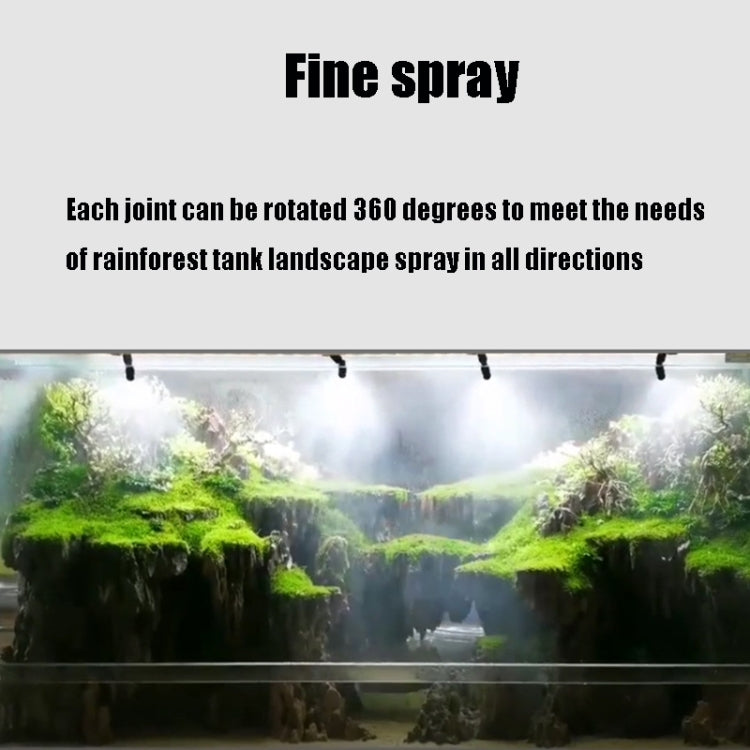MS-PT02-A Reptile Pet Breeding Ecological Landscape Rainforest Tank Universal Spray Atomization Cooling Nozzle - Fish Tanks & Accessories by buy2fix | Online Shopping UK | buy2fix