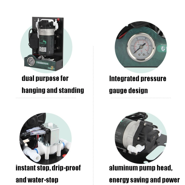 MIUS B150 Rainforest Tank Ecological Landscaping Atomization Climbing Pet Spray Pump, CN Plug - Fish Tanks & Accessories by MIUS | Online Shopping UK | buy2fix