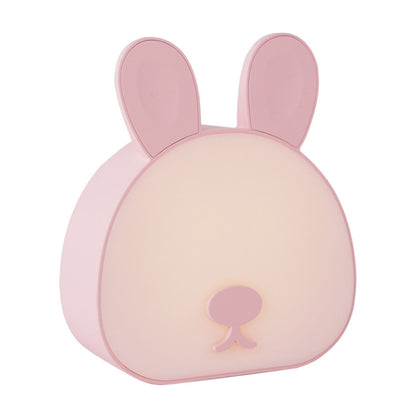 Cute Rabbit Night Light USB Charging Bedroom Bedside Sleeping Eye Protection Lamp(Pink) - Night Lights by buy2fix | Online Shopping UK | buy2fix