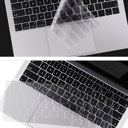 JRC 0.13mm Transparent TPU Laptop Keyboard Protective Film For MacBook Pro 13.3 inch A1706 & A1989 & A2159 (with Touch Bar) - Keyboard Protector by JRC | Online Shopping UK | buy2fix