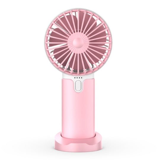 Desktop Portable Handheld Mini Silent Fan, Colour: X2 Pink