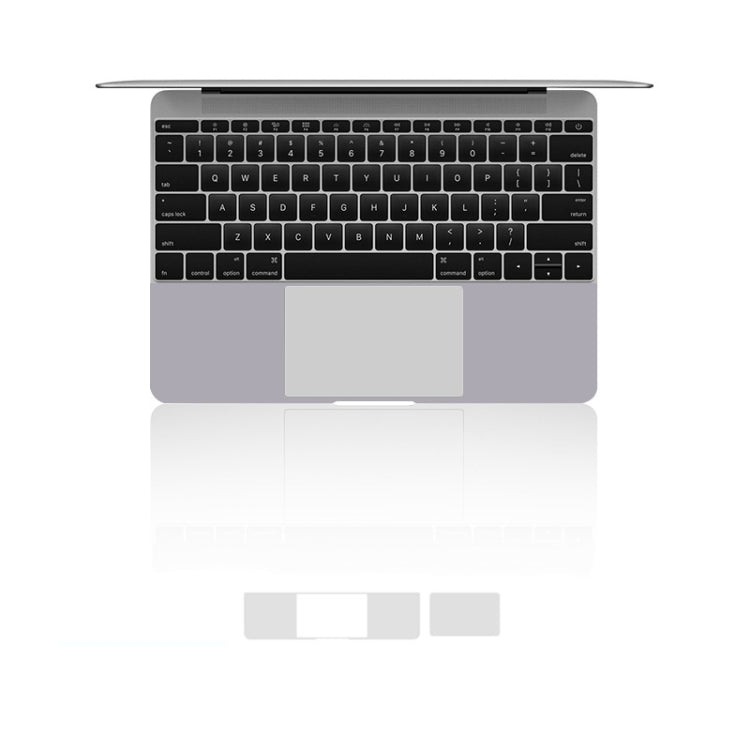 JRC 2 in 1 Laptop Palm Rest Sticker + Touchpad Film Set For MacBook Pro 13.3 inch A2289 & A2251 (2020)(Silver) - Protector Sticker by JRC | Online Shopping UK | buy2fix