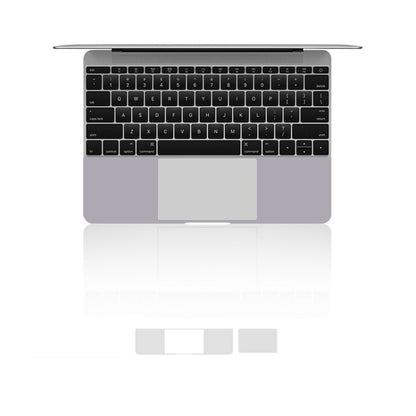 JRC 2 in 1 Laptop Palm Rest Sticker + Touchpad Film Set For MacBook Pro 13.3 inch A2289 & A2251 (2020)(Silver) - Protector Sticker by JRC | Online Shopping UK | buy2fix