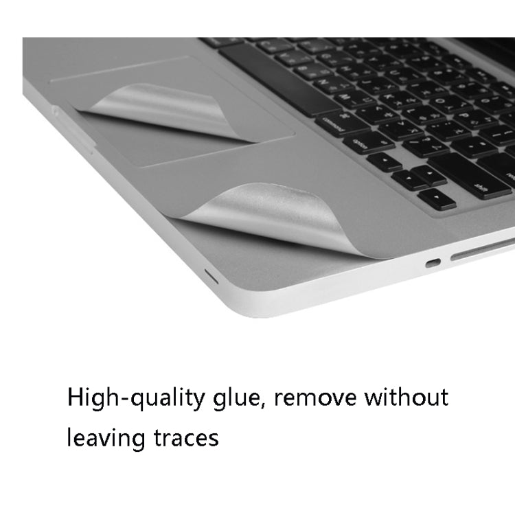 JRC 2 in 1 Laptop Palm Rest Sticker + Touchpad Film Set For MacBook Pro 13.3 inch A2289 & A2251 (2020)(Silver) - Protector Sticker by JRC | Online Shopping UK | buy2fix