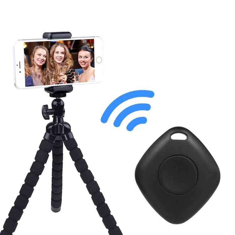 3 PCS Bluetooth Remote Control Diamond-Shaped Selfie Mobile Phone Camera Remote Control(Black) - Phone Remote Control by buy2fix | Online Shopping UK | buy2fix