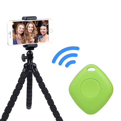 3 PCS Bluetooth Remote Control Diamond-Shaped Selfie Mobile Phone Camera Remote Control(Green) - Phone Remote Control by buy2fix | Online Shopping UK | buy2fix