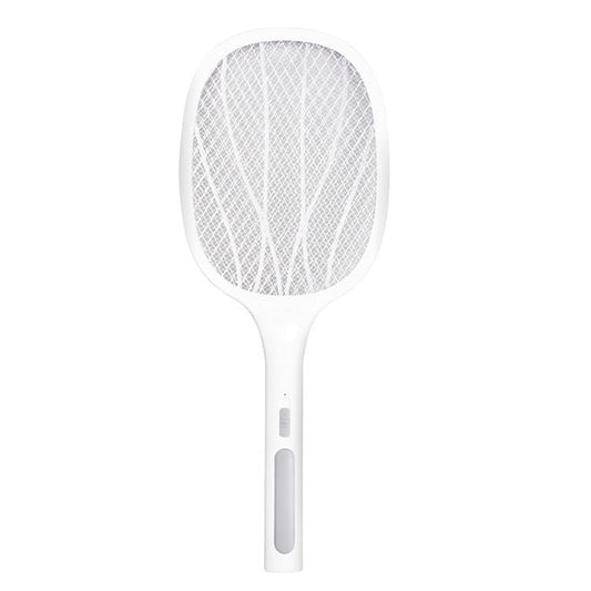 Electrical Mosquito Swatter Mosquito Killer Two-In-One USB Rechargeable Household Electrical Mosquito Swatter, Colour: LEDx6 Gray (Base Charging) by buy2fix