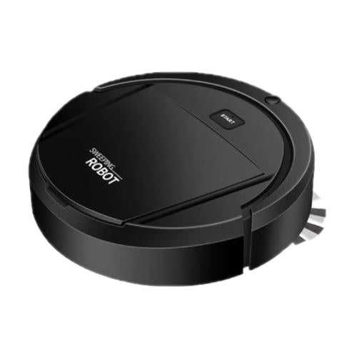 Household Automatic Smart Charging Sweeping Robot, Specification: 3 in 1（Black）
