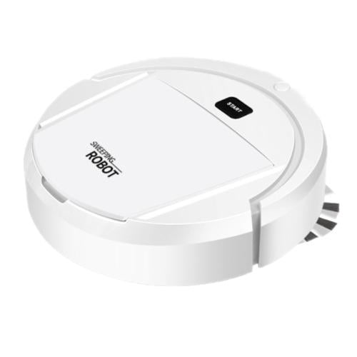 Household Automatic Smart Charging Sweeping Robot, Specification: 3 in 1（White）