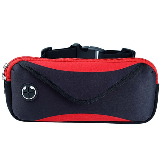 Sports Running Mobile Phone Waterproof Waist Bag, Specification:iPhone Universal(Red) - Other by buy2fix | Online Shopping UK | buy2fix