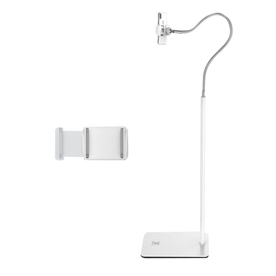 SSKY L6 Bedside Sofa Live Landing Phone Tablet Computer Bracket, Style: Phone Version (White)