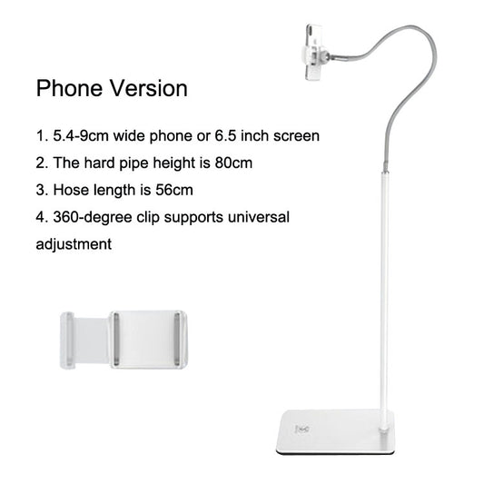 SSKY L6 Bedside Sofa Live Landing Phone Tablet Computer Bracket, Style: Phone Version (White) by SSKY