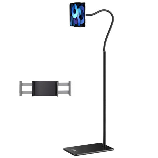 SSKY L6 Bedside Sofa Live Landing Phone Tablet Computer Bracket, Style: Base Heavy Version (Black)
