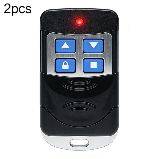 2 PCS Electric Roller Shutter Waterproof Copy Universal Remote Controller Garage Door Remote Control Key(418MHz)