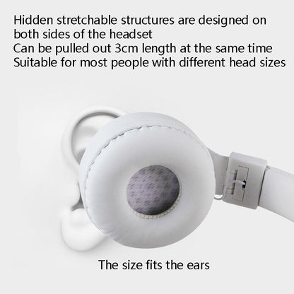 Gorsun GS-778 Mobile Phone Music Headset Wired Laptop Children Headphones(Blue) - Headset & Headphone by buy2fix | Online Shopping UK | buy2fix