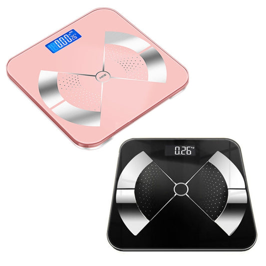 Home Weight Scale Accurate Healthy Body Fat Scale, Size: 26x26cm(Battery Version Black) by buy2fix