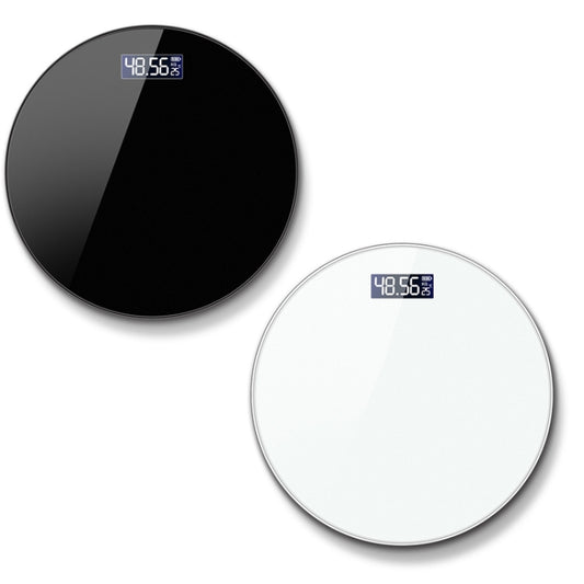 LCD Display Electronic Scale Household Weighing Health Scale Charging Model(White) by buy2fix