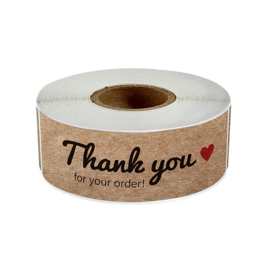 10 Rolls Rectangular Sealing Sticker Label Sticker(F109)