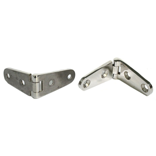 Four-Hole Stainless Steel Hinge 316 Flat Open Bearing Hinge, Specification: 103 x 27mm by buy2fix