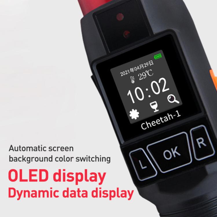 Cheetah No. 1 Alcohol Tester Blowing Baton Alcohol Tester With Flashlight Function，CN Plug by buy2fix