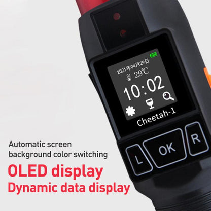 Cheetah No. 1 Alcohol Tester Blowing Baton Alcohol Tester With Flashlight Function，CN Plug by buy2fix