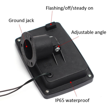 4m 10LEDs Solar Outdoor Corridor Light String IP65 Iron Festival Decoration String Lights by buy2fix