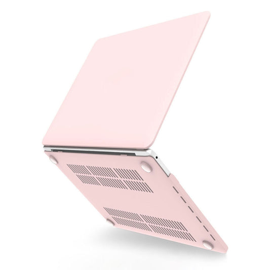 For MacBook Air 13 A2179 & A2337 Hollow Cream Style Laptop Plastic Protective Case(Rose Pink) - MacBook Air Cases by buy2fix | Online Shopping UK | buy2fix
