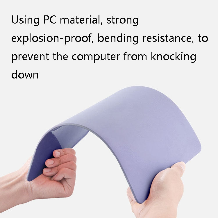 Hollow Style Cream Style Laptop Plastic Protective Case For MacBook Pro 16 A2141(Tranquil Blue) - MacBook Pro Cases by buy2fix | Online Shopping UK | buy2fix