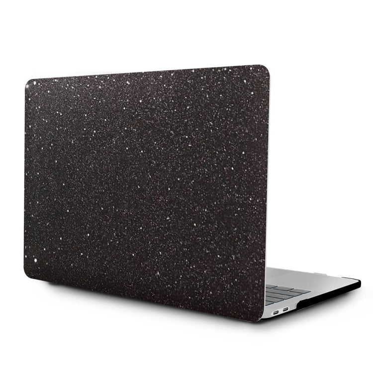 For MacBook Air 13 A1932 / A2179 / A2337 Plane PC Laptop Protective Case (Pure Black) - MacBook Air Cases by buy2fix | Online Shopping UK | buy2fix