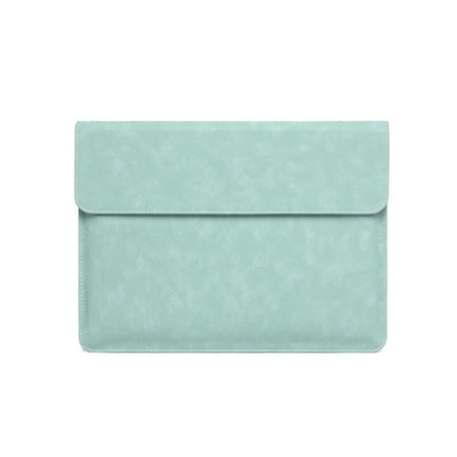 Horizontal Sheep Leather Laptop Bag For Macbook Air/ Pro 13 Inch  A2337/A1989/A2179/A2338/A1708(Liner Bag  Fruit Green) - Protective Bags by buy2fix | Online Shopping UK | buy2fix