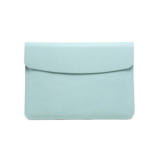 Horizontal Litchi Texture Laptop Bag Liner Bag For MacBook Pro 16 Inch A2141(Liner Bag Green)