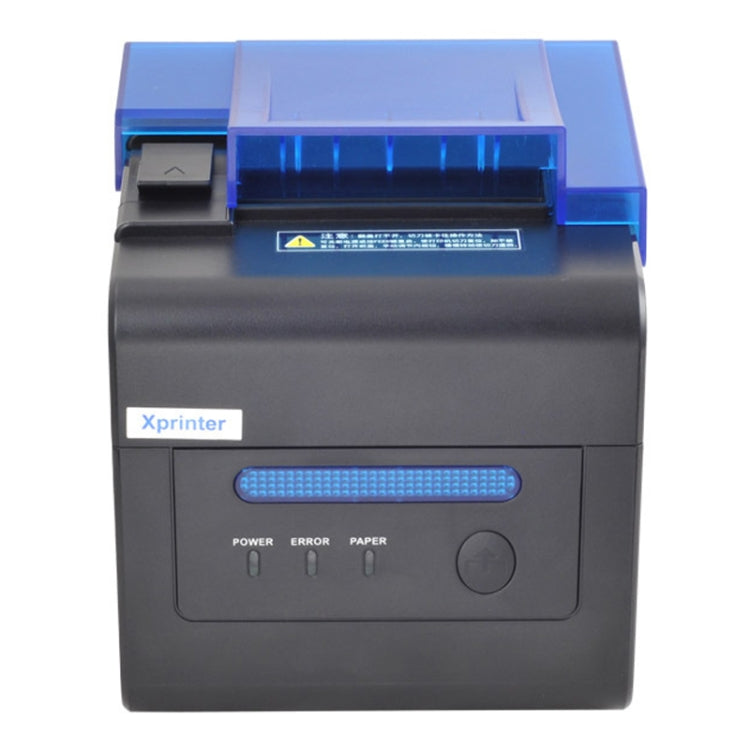 Xprinter XP-C300H 80mm Sound And Light Alarm Store Cashier Rreceipt Thermal Printer, Spec: USB+COM+LAN(UK Plug) - Printer by Xprinter | Online Shopping UK | buy2fix