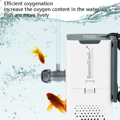 SunsunXiaoli Fish Tank Water Pump Small 3 In 1 Aquarium Circulating Filter Circulation Pump, CN Plug, Specification: 15W 1000F - Filters & Accessories by buy2fix | Online Shopping UK | buy2fix