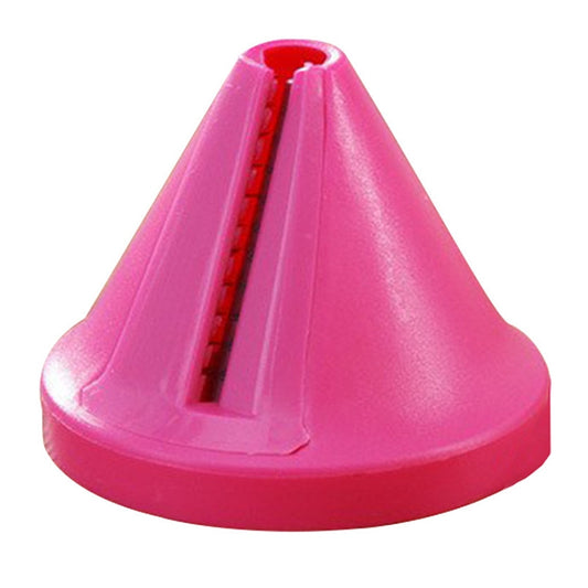 Kitchen Funnel Model Spiral Slicer Vegetable Shred Carrot Cutter(Red) by buy2fix