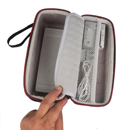 For Bose SoundLink Mini 2 Bluetooth Speaker Protection Portable Bag(Black+Grey) - Protective Case by buy2fix | Online Shopping UK | buy2fix