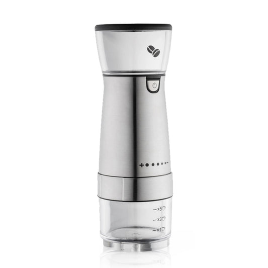 USB Rechargeable Coffee Machine Electric Coffee Grinder(Stainless Steel Color) - Coffee Tools by buy2fix | Online Shopping UK | buy2fix