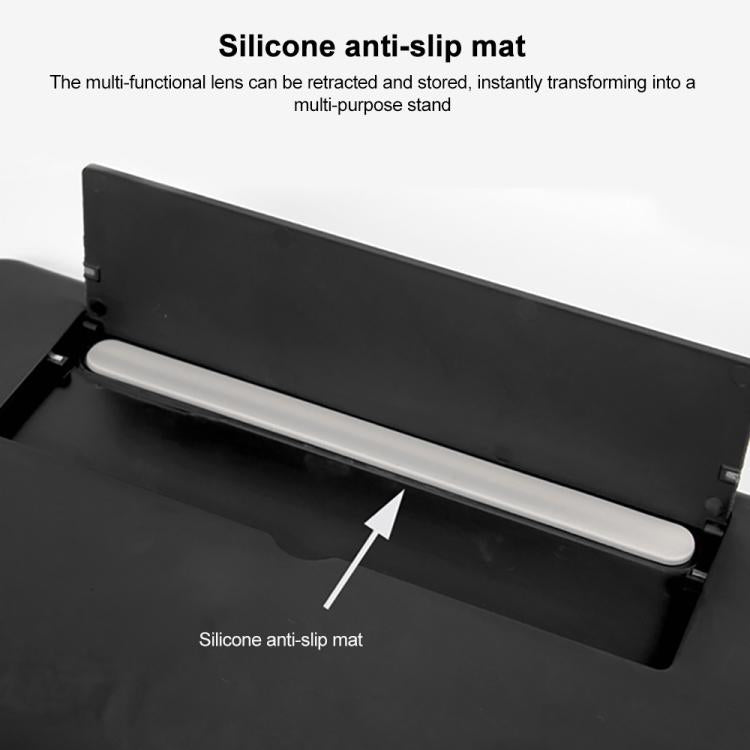 16 inch Mobile Phone Screen Magnifier With Pull-Out 3D Eye Protection High-Definition Magnifying Glass Holder(White) by buy2fix