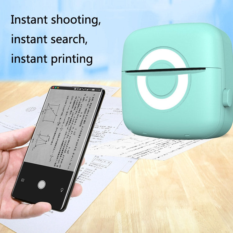 Portable Mini Wrong Question Printer Student Photo Text Memo Printer(Pink) by Huawei