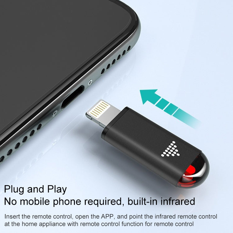 R09 Mobile Phone Intelligent Remote Control Infrared Mobile Phone Remote Control, Interface: Micro USB (Cyan) - Phone Remote Control by buy2fix | Online Shopping UK | buy2fix