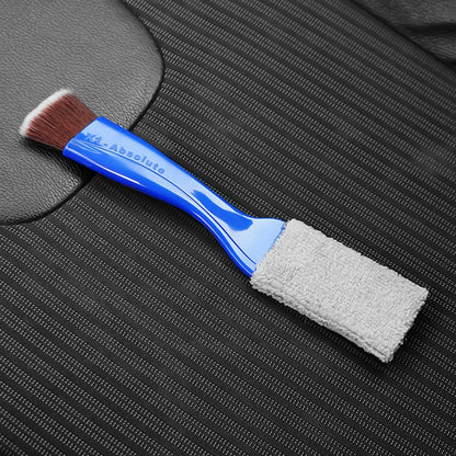 Car Air-Conditioned Air Outlet Cleaning Brush Car Interior Cleaning Tool Dust  Soft Hair Brush(Blue) - Car Washer & Accessories by buy2fix | Online Shopping UK | buy2fix